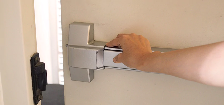 Roller Gate Panic Bar Installation in Los Altos, California